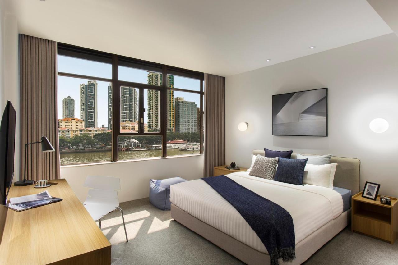 Ln Residence Changdi - New Aiqun Building - Canton Fair Free Shuttle Bus During Canton Fair Period Bagian luar foto